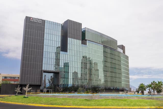 Extérieur de l'hôtel