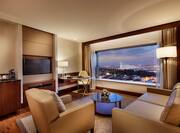 Bosphorus Suite Living Room with City View