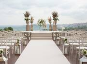 Wedding Celebration on a Terrace with Panoramic Views