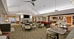 Hotel Lobby Dining Area