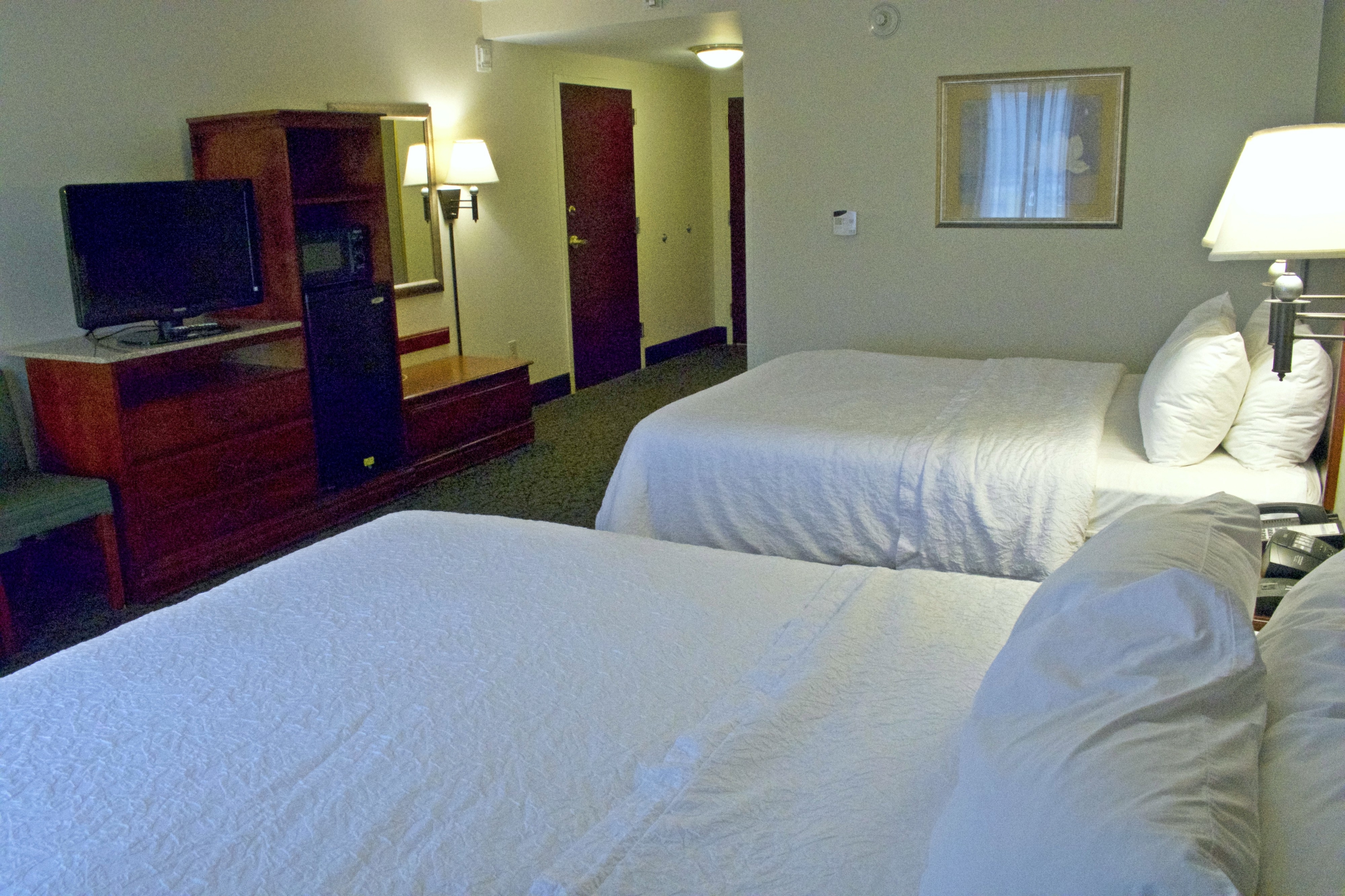 Accessible Guest Room with Queen Beds and Television