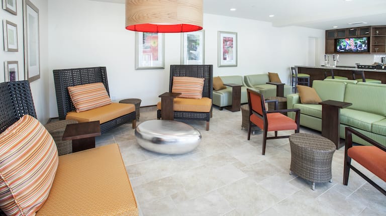Lobby Seating Area Sofa and Chairs