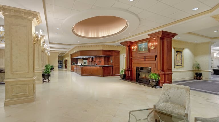 Lobby and Front Desk 