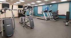 Fitness Center with Modern Exercise Equipment