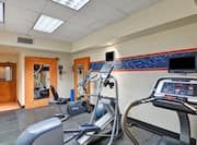 Fitness Center with Treadmill, Cross-Trainer and Cycle Machine