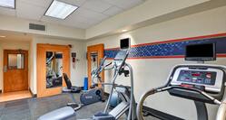 Fitness Center with Treadmill, Cross-Trainer and Cycle Machine