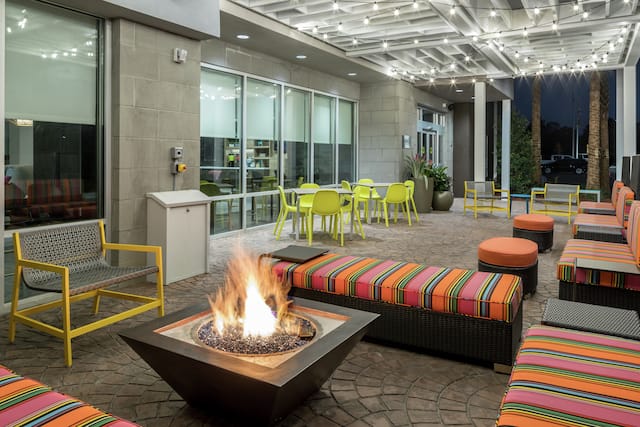 Outdoor Patio with Firepit