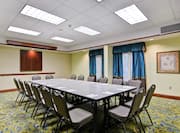 Meeting Room Setup for 16 Guests