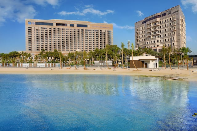 Hotel Exterior With Beach