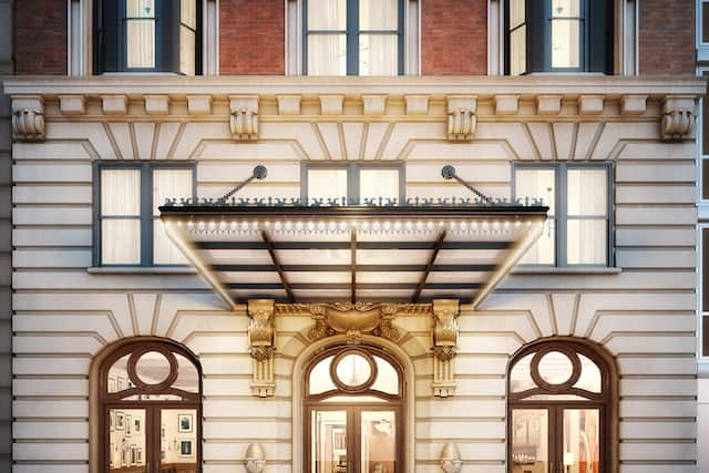 Hotel exterior with entrance