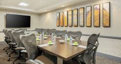 Boardroom with HDTV and Seating for 12 Guests