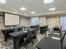 Classroom Meeting Space with Projection Screen