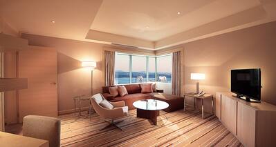 One Bedroom Deluxe Suite - Living Room