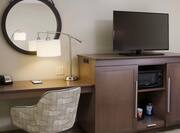 Guest Room Work Desk and Television 
