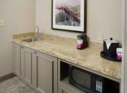 Guest Room Kitchenette with Amenities
