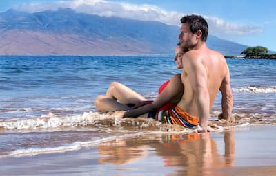 Couple On The Beach