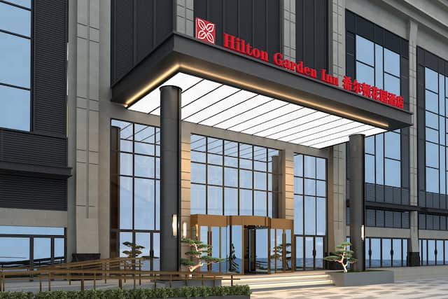 Hotel front entrance