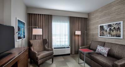 Seating Area in Guest Suite