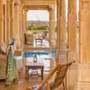 Thar Haveli Suite with an Infinity Pool