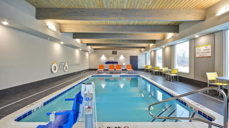 Indoor Swimming Pool with Disability Access Chair