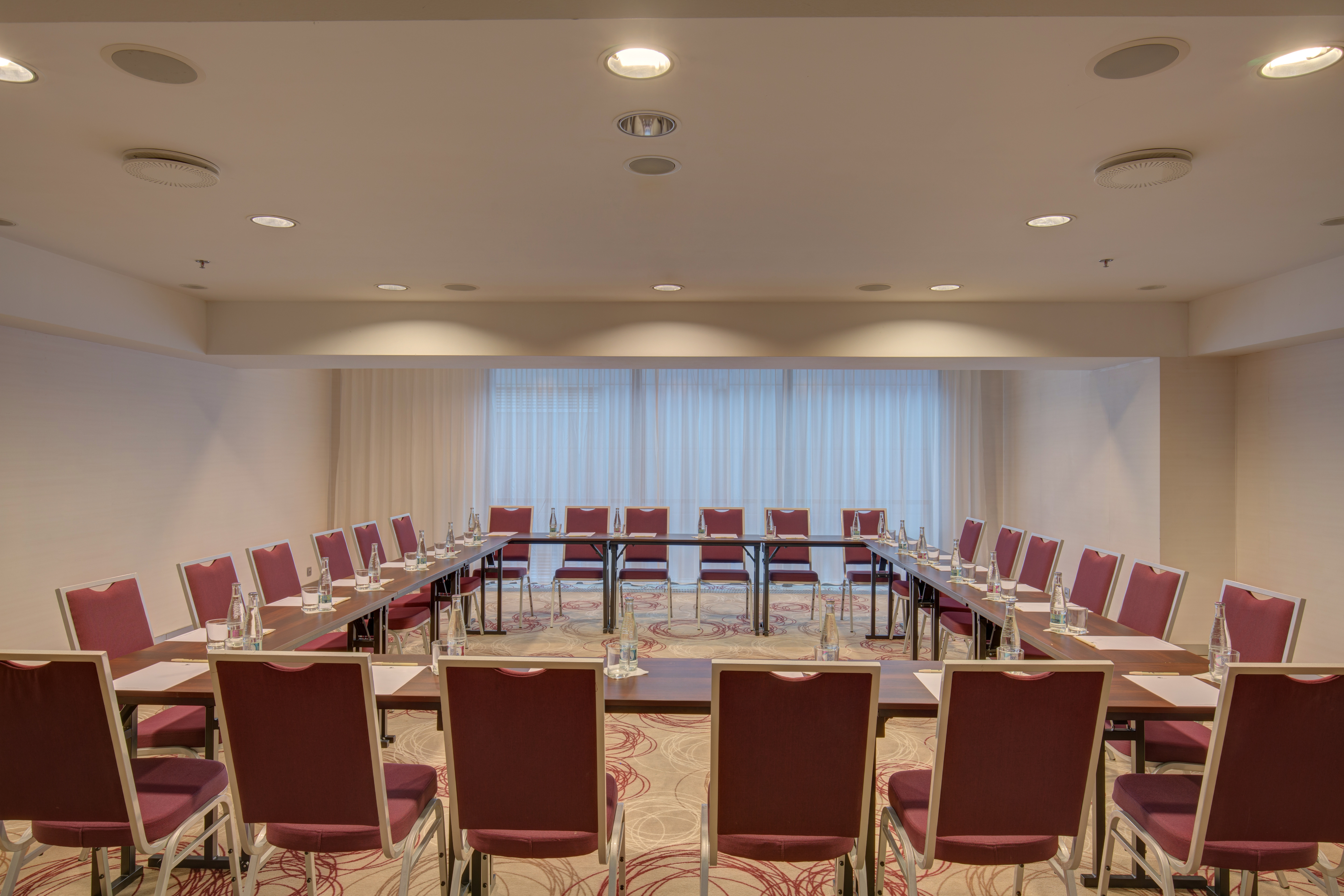 Chopin Meeting Room Setup Hollow Square Style