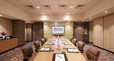 Perfect for small meetings, equipped latest in audio-visual techonology for up to 12 people.