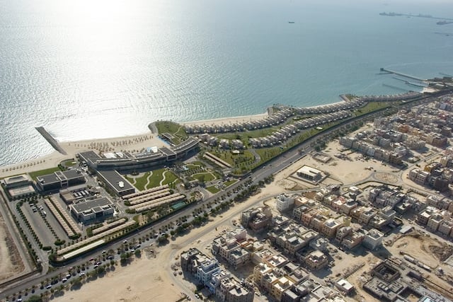 Aerial Image of hotel and surrounding area