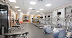 Fitness Center with Treadmills, Cross-Trainers, Weight Machine and Weight Bench