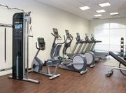 Fitness Center with Treadmills, Cross-Trainers, Cycle Machine and Weight Machine