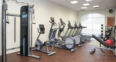 Fitness Center with Treadmills, Cross-Trainers, Cycle Machine and Weight Machine
