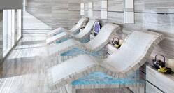 Four Heated Lounger in Spa