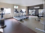 Fitness Center with Treadmills, Cycle Machine, Cross-Trainer and Weight Bench