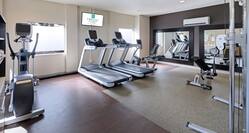 Fitness Center with Treadmills, Cycle Machine, Cross-Trainer and Weight Bench