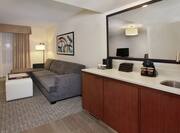 Suite with Lounge Area and Wet Bar