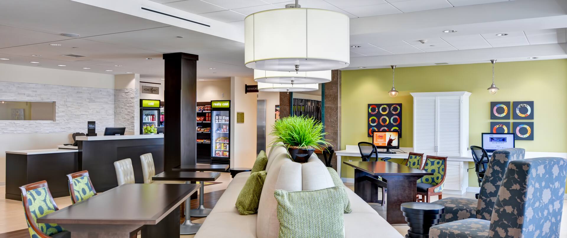 Home2 Suites by Hilton Azusa Hotel, CA - Lobby