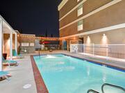 Home2 Suites by Hilton Azusa Hotel, CA - Pool at Night