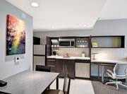Home2 Suites by Hilton Azusa Hotel, CA - Suite Kitchen and Dining