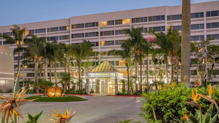 Vue extérieure de l'hôtel