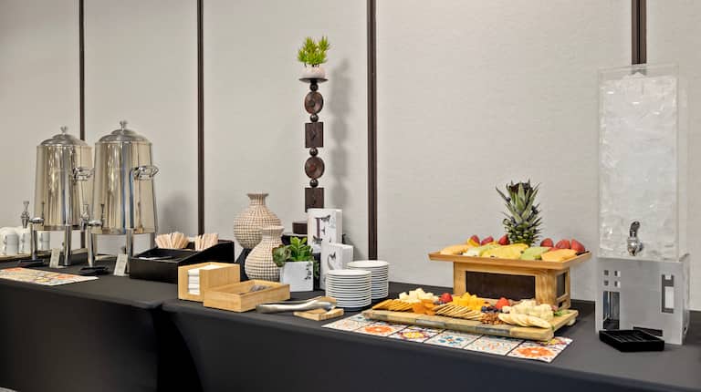 Coffee Break catering table