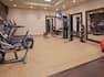 Fitness Center with Treadmills Exercise Bike and Weights