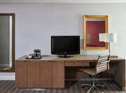 Room Amenities such as HDTV and Work Desk 