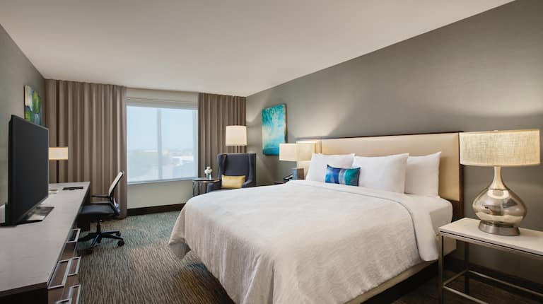 1 King Bed Guest Room