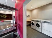 Guest Laundry with Washing Machines and Dryers