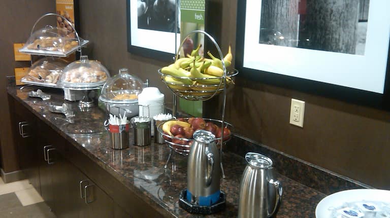 Breakfast Bar, Fruit, Cereal and Baked Goods