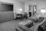 Guest Room Lounge Area with TV