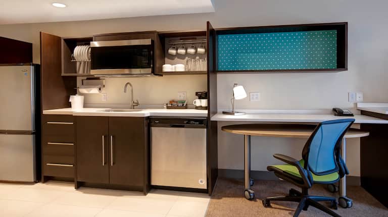 Suite With Kitchen Area