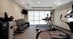 Fitness Center with cardio and weights