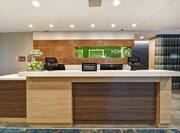 Front Desk with apples