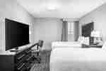 Private bedroom with a 47 inch HDTV 