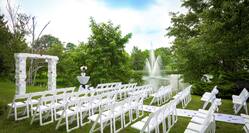 Outdoor Wedding Ceremony Setup